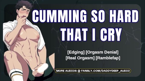 雌犬の男の子のように泣くまでエッジング|男性のうめき声オーディオ |ディープボイスASMR